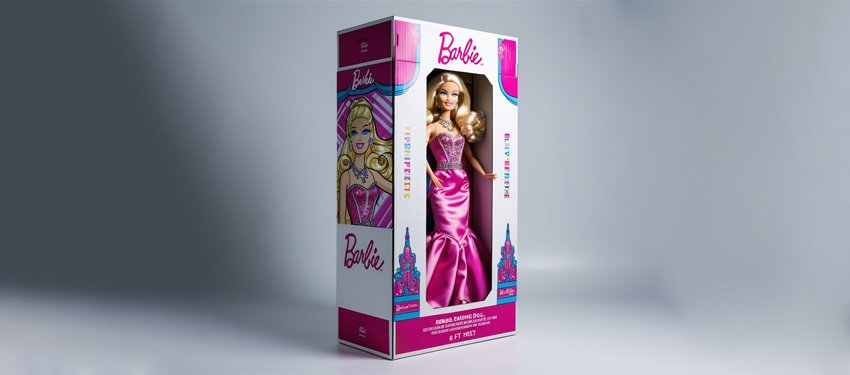 life size barbie boxes