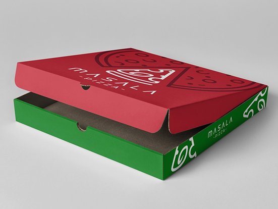 how to design a pizza box