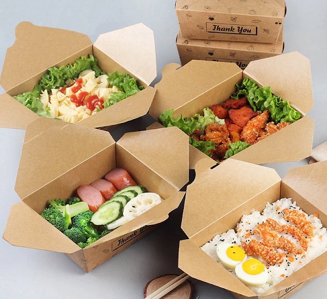 custom Kraft Food Box