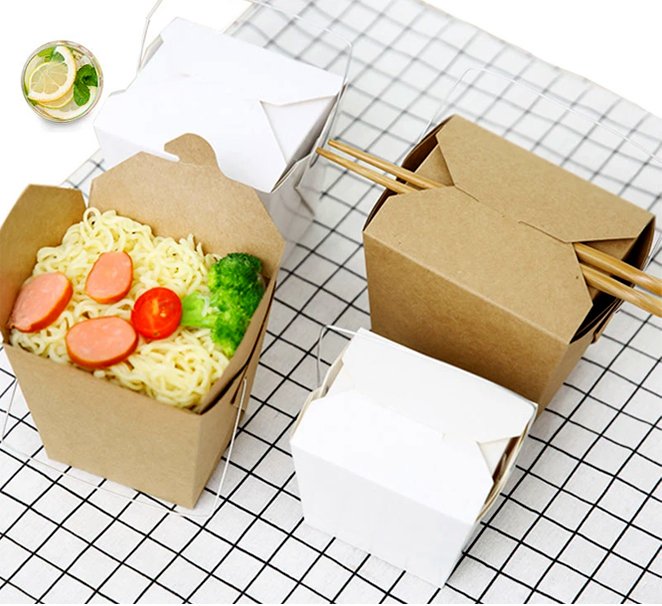 custom Kraft Food Boxes