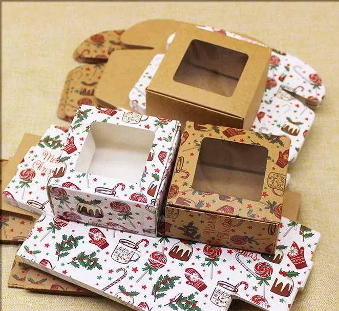 custom window gift box