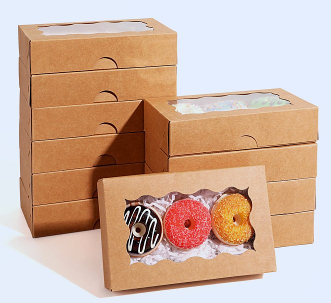 cookie box with window