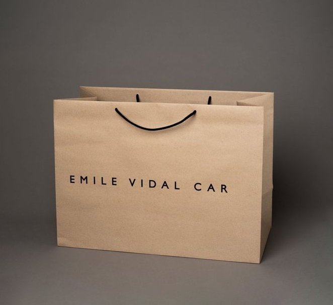 custom brown paper bags