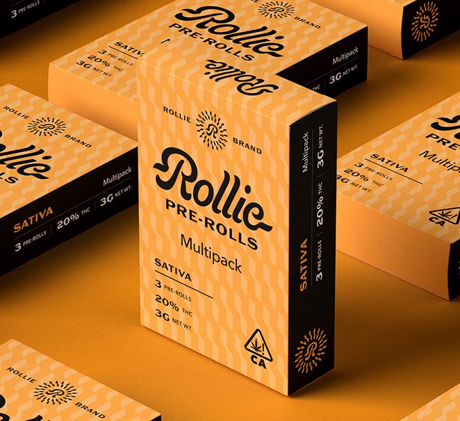 cannabis pre-roll packaging box