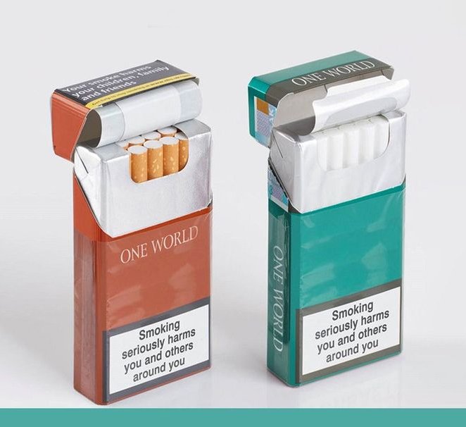 paper cigarette box