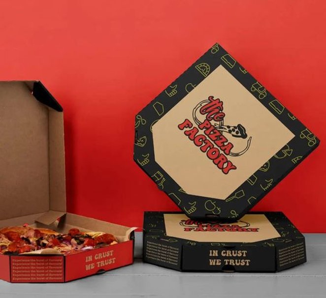 custom disposable pizza boxes