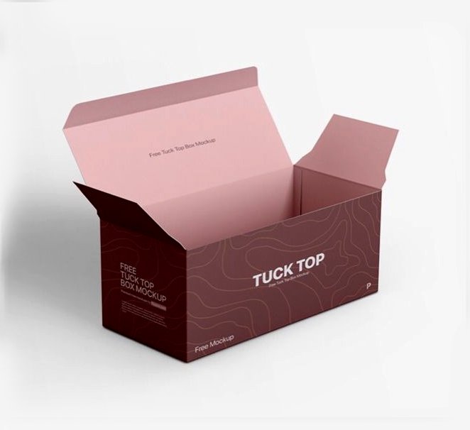 custom tuck top box