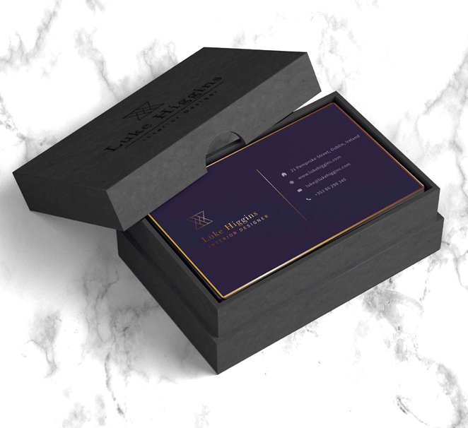 custom business card boxes