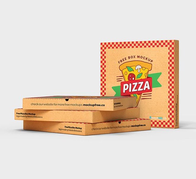 custom kraft pizza boxes