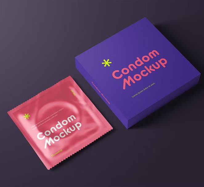 condom packaging