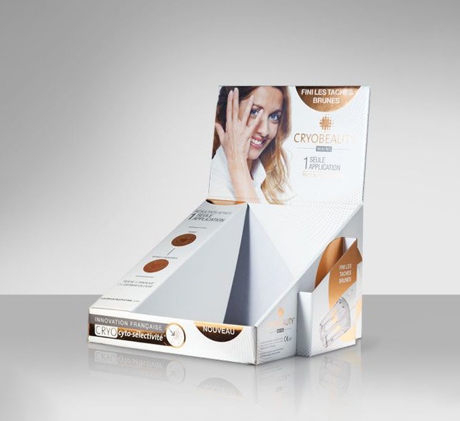 customized cosmetic display packaging boxes