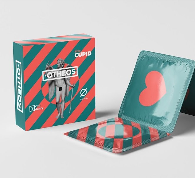 custom condom packaging