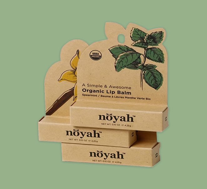 custom lip balm packaging boxes