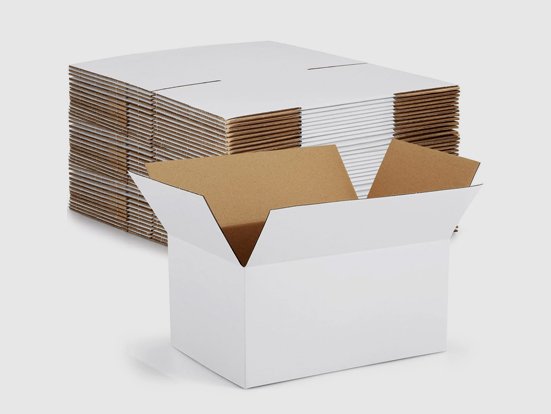 custom white shipping boxes