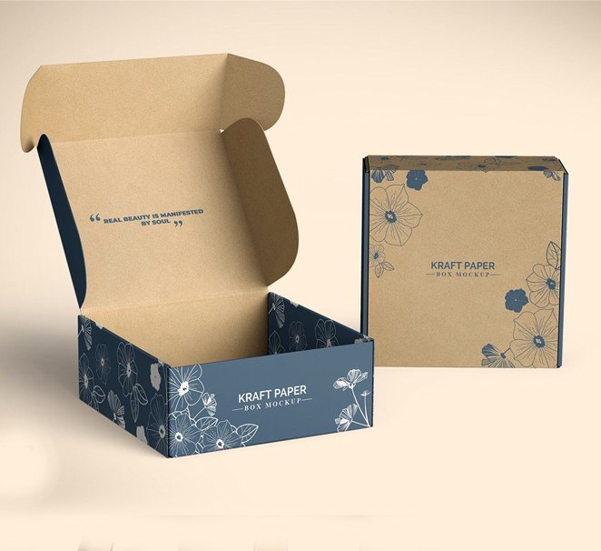 Kraft Mailing Boxes