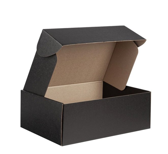 Black Shipping Boxes