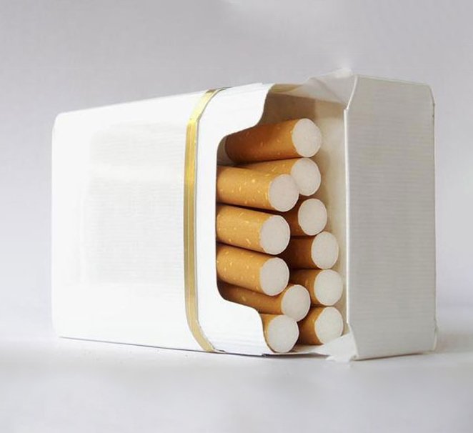 Blank Cigarette Boxes