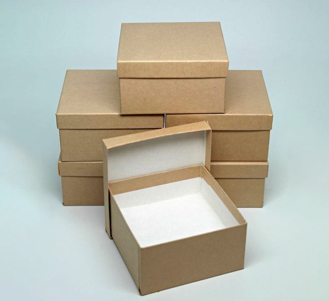 Kraft Boxes with Lid