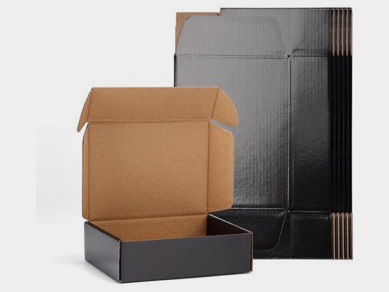 cheap black shipping boxes