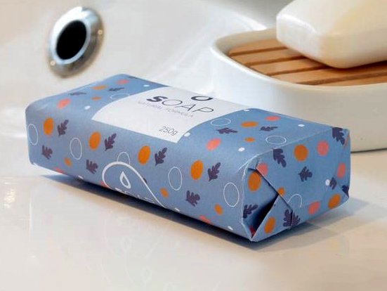 custom soap wrapping paper bulk