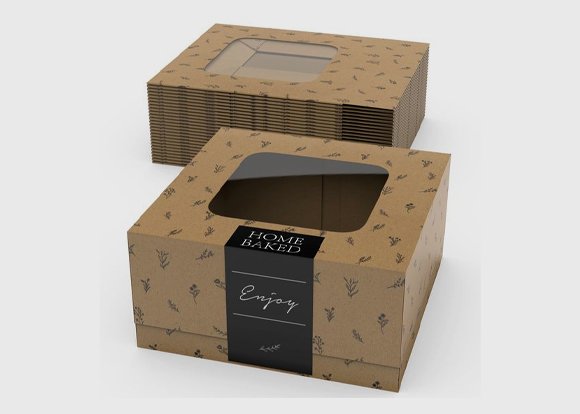 kraft bakery box bulk