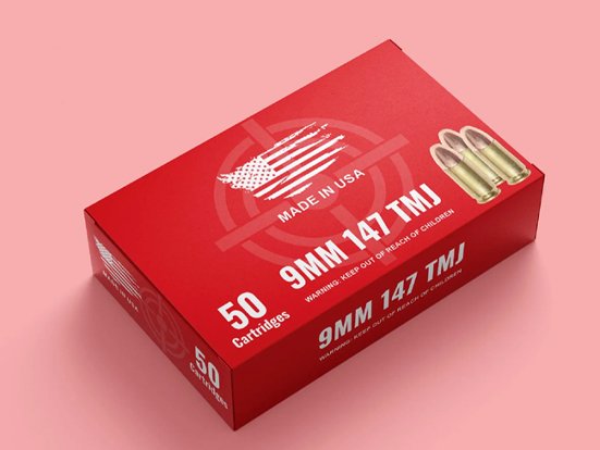 ammo cardboard box