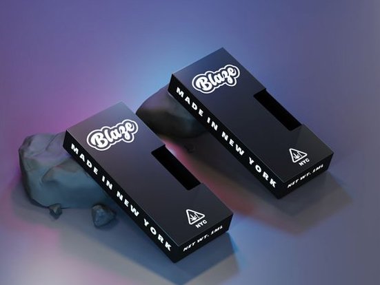 vape cartridge packaging with logo