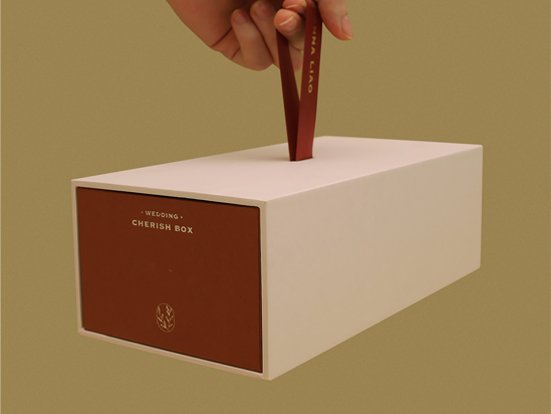 wedding card box packaging