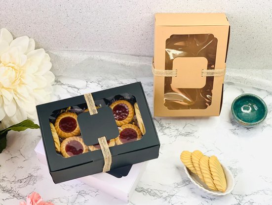 bulk cookie boxes with window