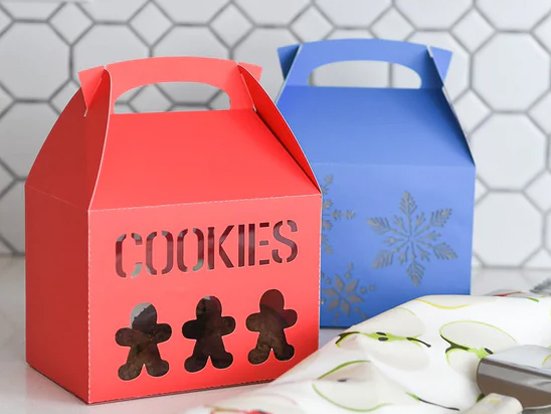 wholesale christmas cookie boxes