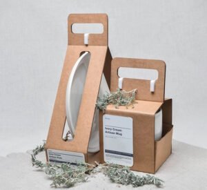 cardboard boxes with handles