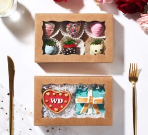 cookie boxes with window