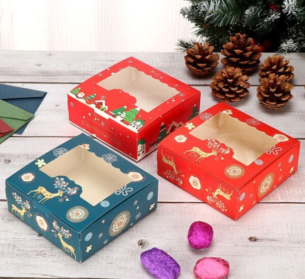 gift boxes with window wholesale