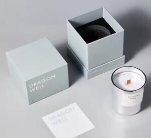 candle packaging with inserts