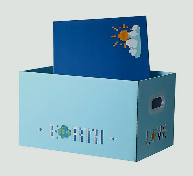 Custom Cardboard Storage Boxes