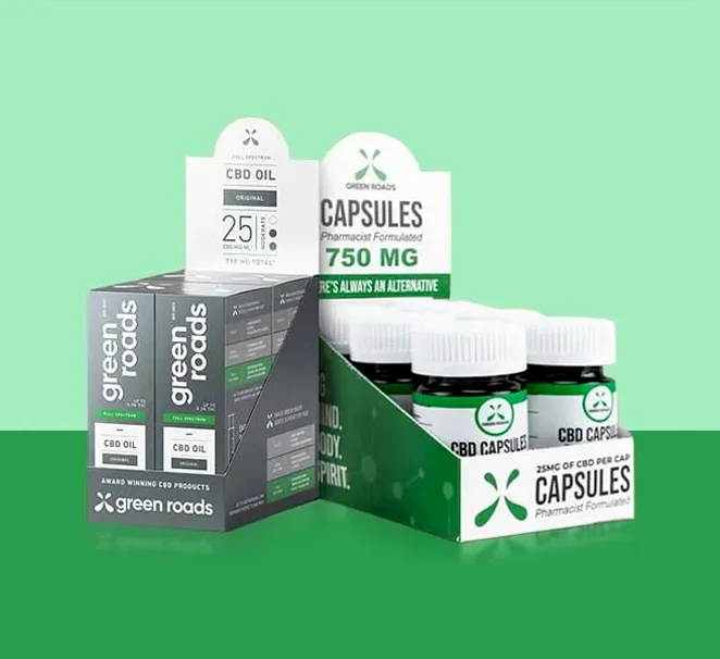 Custom CBD Display Boxes