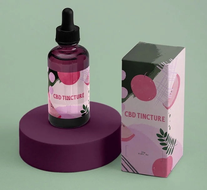 Custom CBD Tincture Boxes