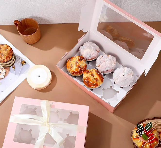 Custom Cupcake Boxes