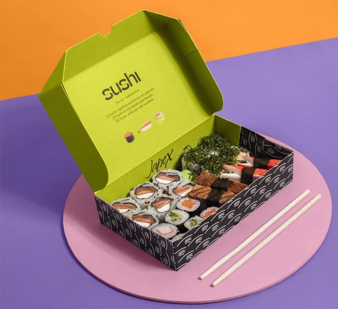 Custom Sushi Boxes
