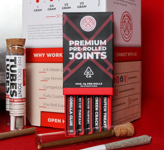 Custom Pre Roll Joint Packaging