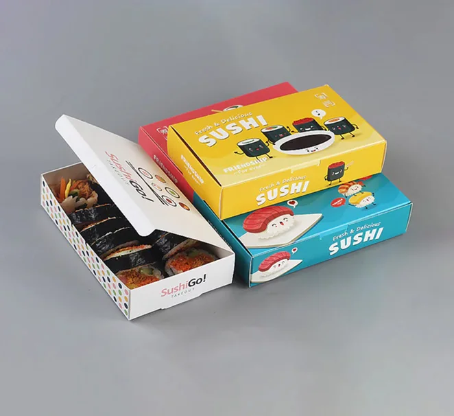 Custom Sushi Boxes