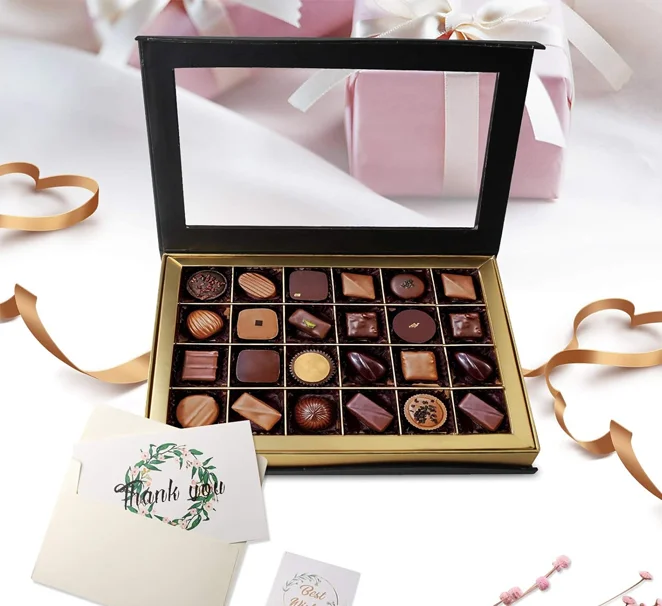 Custom Window Chocolate Boxes