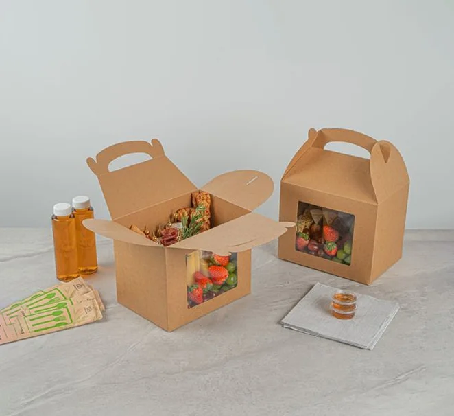 Custom Kraft Gable Boxes