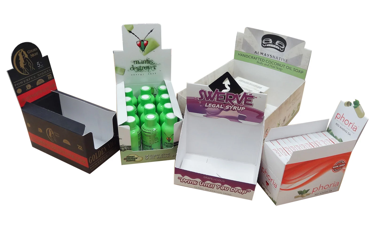 counter display boxes
