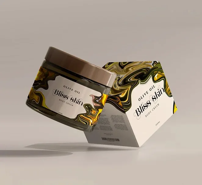Custom Cream Boxes