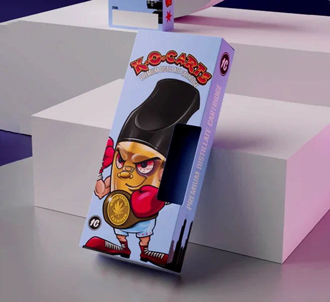 Custom 1ml Vape Cartridge Boxes