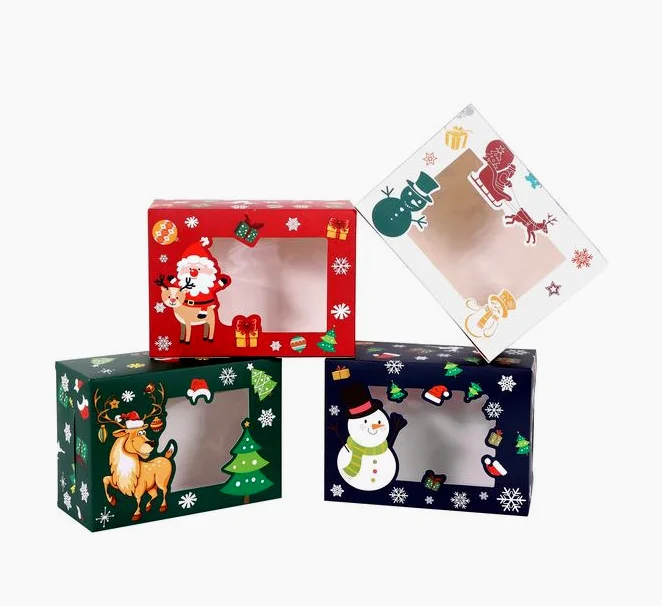 Custom Christmas Cookie Boxes
