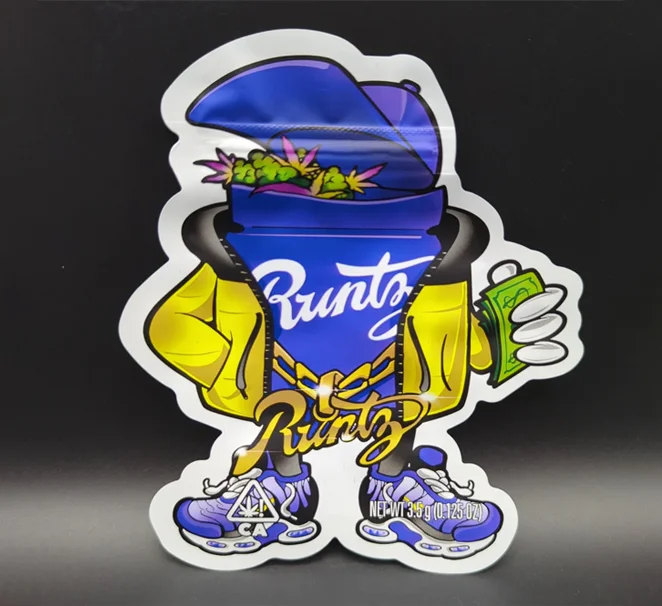 Custom Die-cut Mylar Bags