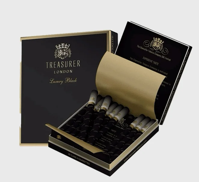 Custom Empty Paper Flip-top Cigarette Boxes