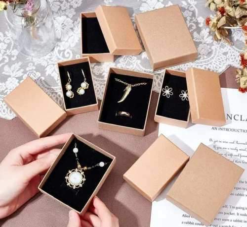 Custom Kraft Jewelry Boxes